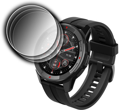 DOUMOF Edge To Edge Screen Guard for Mibro Watch X1 FRONT(Pack of 3)