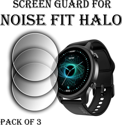 ejzatex Screen Guard for NOISEFIT HALO SMARTWATCH(Pack of 3)