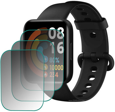 YCHROZE Edge To Edge Screen Guard for POCO WATCH(Pack of 3)