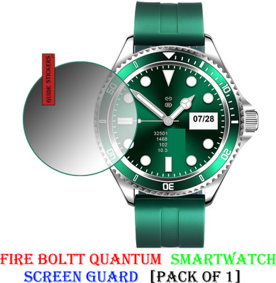 EJZATI Edge To Edge Screen Guard for FIRE BOLTT QUANTUM SMARTWATCH(Pack of 1)