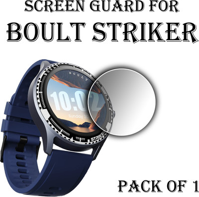 EJZATI Edge To Edge Screen Guard for BOULT STRIKER SMARTWATCH(Pack of 1)