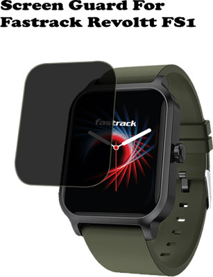 ejzatex Edge To Edge Screen Guard for FASTRACK REVOLTT FS1 SMARTWATCH(Pack of 1)