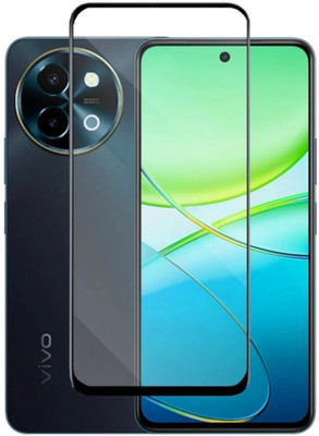 Vigorous Edge To Edge Tempered Glass for Vivo Y38 5G(Pack of 1)