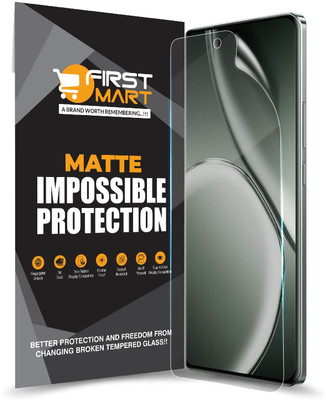 FIRST MART Edge To Edge Screen Guard for Realme GT 6T 5G, Realme GT 6T, GT 6T 5G, GT 6T(Pack of 1)