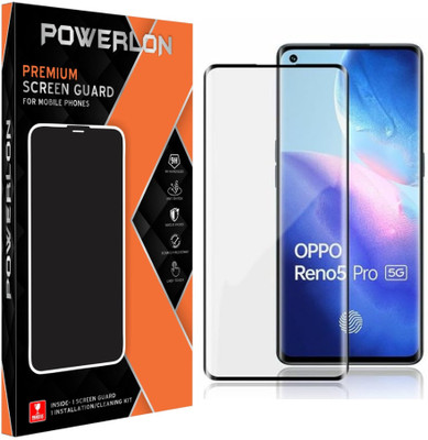 POWERLON Edge To Edge Screen Guard for Oppo Realme X7 Pro Tempered Glass Screen Protector with Easy Installation kit(Pack of 1)