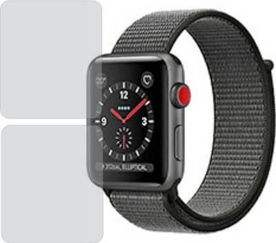 TELTREK Edge To Edge Screen Guard for Apple Watch Series 3 Aluminum 42mm(Pack of 2)