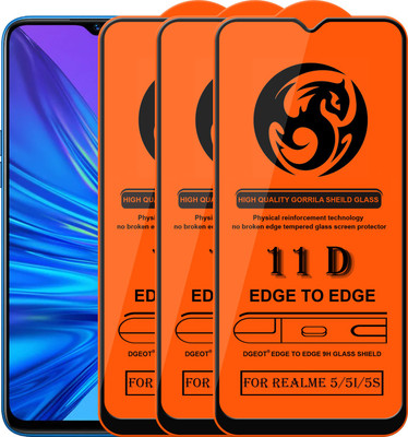 HQ Protection Edge To Edge Screen Guard for Realme 5S(Pack of 3)