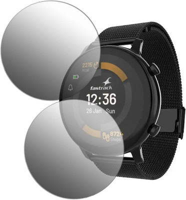 YCHROZE Edge To Edge Screen Guard for FASTRACK REFLEX PLAY Plus(Pack of 2)