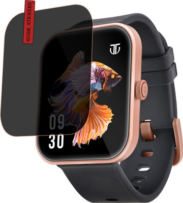 EJZATI Edge To Edge Screen Guard for TITAN TALK S SMARTWATCH(Pack of 1)