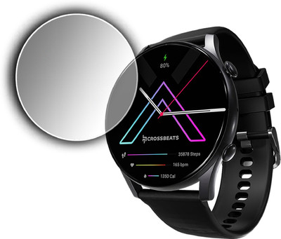 EJZATI Edge To Edge Screen Guard for CrossBeats Apex Regal SMARTWATCH, SCREEN GUARD(Pack of 1)