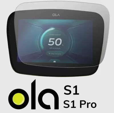 Ekon Edge To Edge Screen Guard for Ola S1, Ola S1 Pro Gen 2, Ola Electric EV, Ola Scooter(Pack of 1)