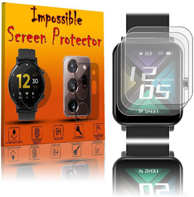 FCS Edge To Edge Screen Guard for GOQii Smart Vital Max(Pack of 3)