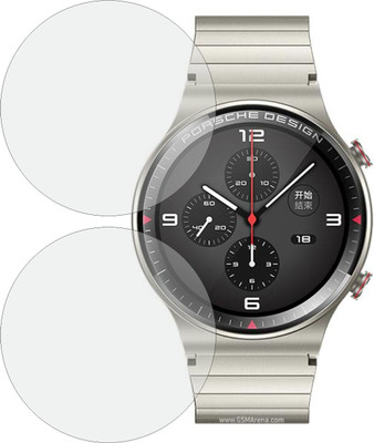 TELTREK Edge To Edge Screen Guard for Huawei Watch Gt 2 Porsche(Pack of 2)