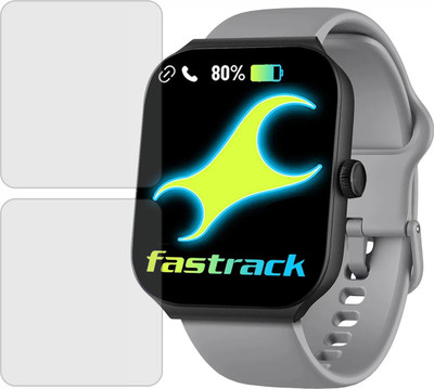 TELTREK Edge To Edge Screen Guard for Fastrack Revoltt FS1 Max(Pack of 2)