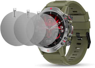 YCHROZE Edge To Edge Screen Guard for Pebble Cosmos Quest(Pack of 3)