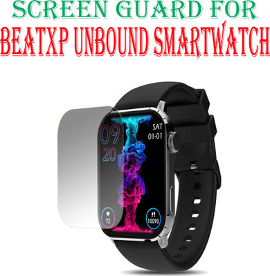 EJZATEX Edge To Edge Screen Guard for BESTXP UNBOUND SMARTWATCH(Pack of 1)