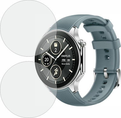 TELTREK Edge To Edge Screen Guard for Oneplus Watch 2(Pack of 2)