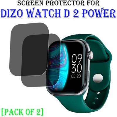 EJZATI Edge To Edge Screen Guard for DIZO WATCH D2 POWER SMARTWATCH(Pack of 2)