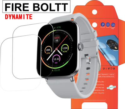 Olonga Impossible Screen Guard for FIRE BOLTT DYNAMITE SMARTWATCH(Pack of 2)