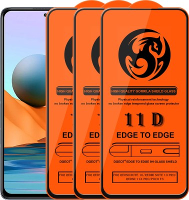 HQ Protection Edge To Edge Screen Guard for Redmi Note 10 Pro(Pack of 3)