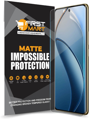FIRST MART Edge To Edge Screen Guard for Realme 12 Pro Plus 5G, Realme 12 Pro 5G, Realme 12 Pro, Realme 12 Pro Plus, ( Not a Tempered Glass, it’s a Matte Nano Fiber Guard)(Pack of 1)