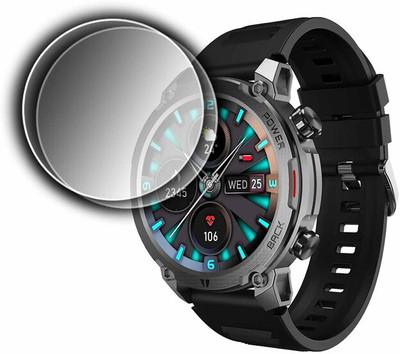 DOUMOF Edge To Edge Screen Guard for beatXP Terra SMART WATCH(Pack of 2)