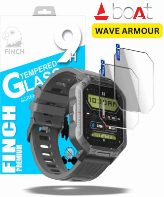 KANCHA Edge To Edge Screen Guard for BOAT WAVE ARMOUR SMART WATCH(Pack of 2)