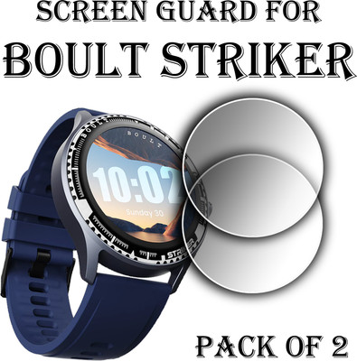 EJZATI Edge To Edge Screen Guard for BOULT STRIKER SMARTWATCH(Pack of 2)