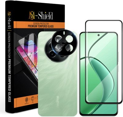 MS-Shield Edge To Edge Screen Guard for Realme P1 5G, With Camera Lens Protector(Pack of 1)