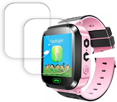 SOMTONE Edge To Edge Screen Guard for Sekyo kids Callling watch for girls SMARTWATCH SCREEN GUARD(Pack of 2)