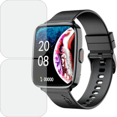 TELTREK Edge To Edge Screen Guard for Intex Fitrist Vogue S1(Pack of 2)