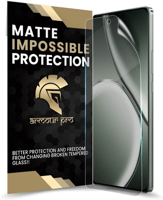 ArmourPro Edge To Edge Screen Guard for Realme GT 6T 5G, Realme GT 6T, GT 6T 5G, GT 6T(Pack of 1)