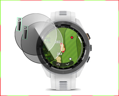 HIDEOUS Edge To Edge Screen Guard for GARMIN APPROACH S70(Pack of 2)