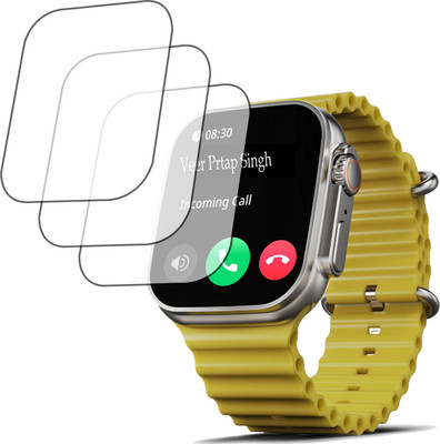 EJZATI Edge To Edge Screen Guard for BOULT CROWN SMARTWATCH, SCREEN GUARD(Pack of 3)