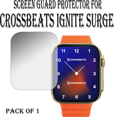 EJZATI Edge To Edge Screen Guard for CROSSBEATS IGNITE SURGE SMARTWATCH SCREEN GUARD(Pack of 1)
