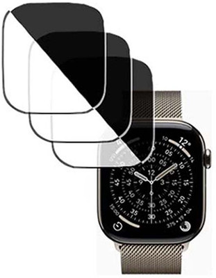daffin Edge To Edge Screen Guard for Apple Watch Series 11 Titanium 46mm(Pack of 3)