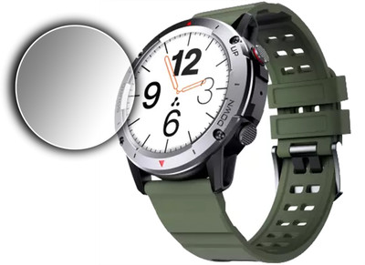EJZATI Edge To Edge Screen Guard for AMBRANE WISE CREST SMARTWATCH(Pack of 1)