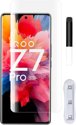 MS-Shield Edge To Edge Screen Guard for iQOO Z7 Pro 5G(Pack of 1)