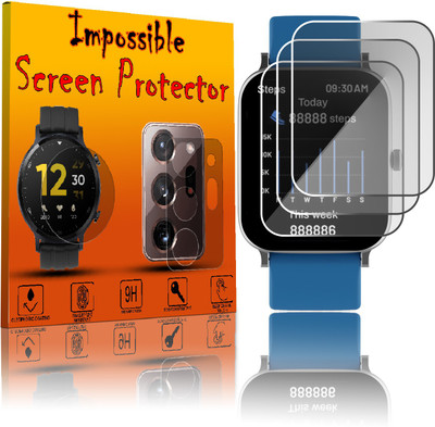 FCS Edge To Edge Screen Guard for Watch Strom Pro(Pack of 3)