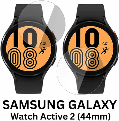 FCS Edge To Edge Screen Guard for Samsung Galaxy Watch Active 2 (44mm)(Pack of 2)