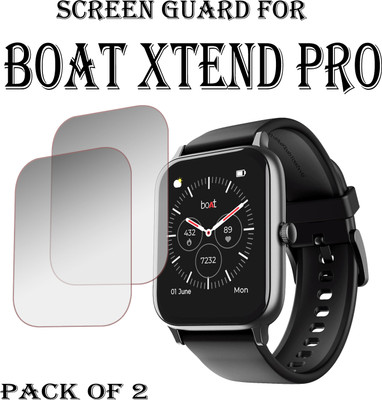 ejzatex Edge To Edge Screen Guard for BOAT XTEND PRO SMARTWATCH(Pack of 2)