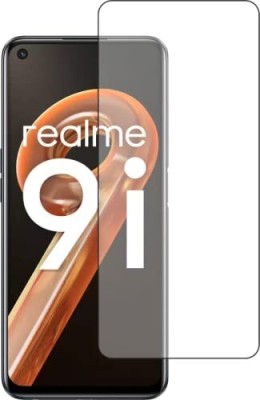 9H Tempered Glass Guard for realme 9i- 9H Transparent Glass(Pack of 1)