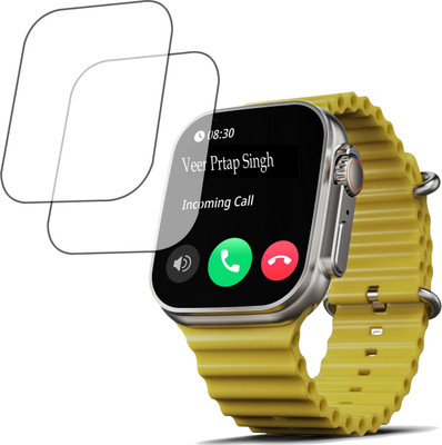 EJZATI Edge To Edge Screen Guard for BOULT CROWN SMARTWATCH, SCREEN GUARD(Pack of 2)