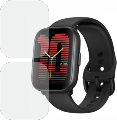 TELTREK Edge To Edge Screen Guard for Amazfit Active(Pack of 2)