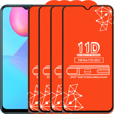 Qyist Edge To Edge Screen Guard for Vivo Y12S (2021)(Pack of 4)