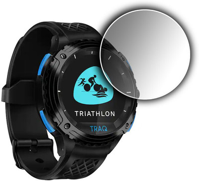 YCHROZE Edge To Edge Screen Guard for Titan TRAQ Triathlon 1.34(Pack of 1)