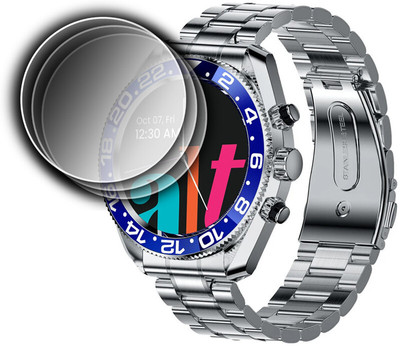 DOUMOF Edge To Edge Screen Guard for alt Regal SMARTWATCH(Pack of 3)