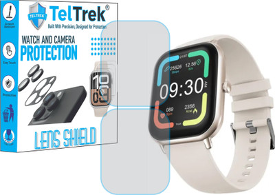 TELTREK Edge To Edge Screen Guard for Fire Boltt Ninja Call Pro Max Flair(Pack of 2)