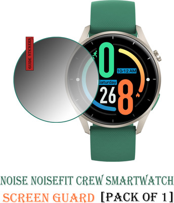 EJZATI Edge To Edge Screen Guard for NOISE NOISEFIT CREW SMARTWATCH(Pack of 1)