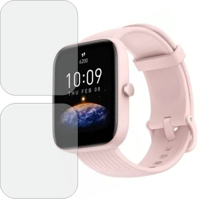 TELTREK Edge To Edge Screen Guard for Amazfit Bip 3 Pro(Pack of 2)